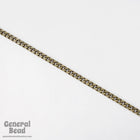 4.5mm x 4mm Antique Brass Flat Curb Chain CC95-General Bead
