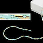 1.25mm Turquoise/Gold Two Tone Beading Chain CC132-General Bead