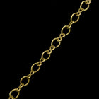 Antique Brass, 3mm Small Oval Links & Bows Chain CC143-General Bead