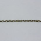 Antique Brass, 3mm Small Oval Links & Bows Chain CC143-General Bead