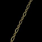 Antique Brass, 2mm Rings & 4mm Ovals Chain CC147-General Bead