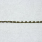 2mm x 4mm Antique Brass Peanut Chain CC150-General Bead