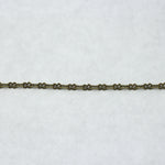 2mm x 4mm Antique Brass Peanut Chain CC150-General Bead
