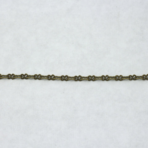 2mm x 4mm Antique Brass Peanut Chain CC150-General Bead