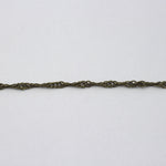 Antique Brass 1.5mm Spiral Link Chain CC170-General Bead