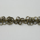 Antique Brass 5mm Dangle Links Chain CC171-General Bead