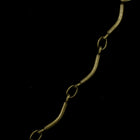 Antique Brass 12mm x 1.5mm Curved Chain CC172-General Bead