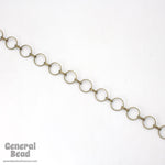 9mm Antique Brass Round Link Chain CC211-General Bead