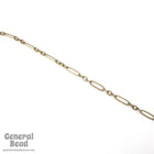 17.7mm x 6mm Antique Brass Stretched Oval Chain CC216-General Bead