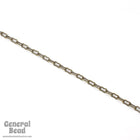 5mm x 8mm Antique Brass Textured Peanut Chain CC229-General Bead