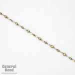 Antique Brass Alternating Disc Chain CC250-General Bead