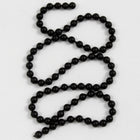 2.3mm Matte Black Ball Chain CC43-General Bead