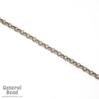 5mm Antique Silver Textured Circular Cable Chain CC49-General Bead