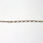 3mm x 2.5mm Antique Silver Figaro Chain CC90-General Bead