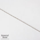 3mm x 4.8mm Antique Silver Textured Oval Chain #CC97-General Bead