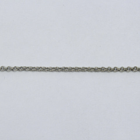 Antique Silver, 2mm Delicate Double Rollo Chain CC141-General Bead