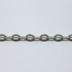 Antique Silver 8mm x 6mm Flat Oval Chain CC164-General Bead