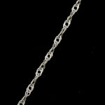 Antique Silver 1.5mm Spiral Link Chain CC170-General Bead