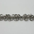 Antique Silver 5mm Dangle Links Chain CC171-General Bead