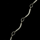 Antique Silver 12mm x 1.5mm Curved Chain CC172-General Bead
