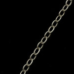 Antique Silver 4mm x 3mm Classic Cable Chain CC173-General Bead