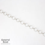 9mm Antique Silver Round Link Chain CC211-General Bead