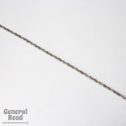 3mm Antique Silver Textured and Plain Rope Chain CC217-General Bead