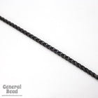 5.5mm Matte Black Wheat Chain CC218-General Bead