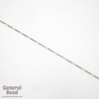 6.2mm x 2.5mm Antique Silver Figaro Chain CC222-General Bead