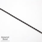 3.8mm Matte Black Classic Rope Chain CC232-General Bead