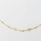 11mm x 5mm Vintage Diamond Filigree Chain #CC66-General Bead