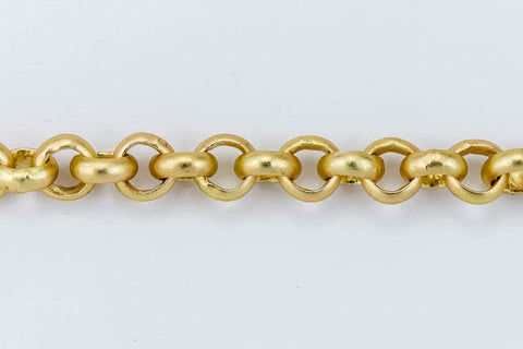 Matte Gold, 3.5mm Rolo Chain CC144-General Bead