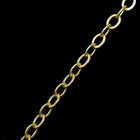 Matte Gold 4mm x 3mm Classic Cable Chain CC173-General Bead