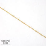2.5mm Matte Gold Satellite Twisted Curb Chain CC206-General Bead