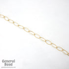 8mm x 16.5mm Matte Gold Oval Link Chain CC209-General Bead