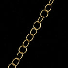 Matte Gold, 4mm Round Cable Chain CC46-General Bead