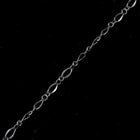 3mm x 2.5mm Matte Black Figaro Chain CC90-General Bead