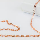 3mm x 4mm Bright Copper Drop Link Chain CC151-General Bead