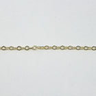 Matte Gold 2mm x 1mm Delicate Cable Chain CC180-General Bead