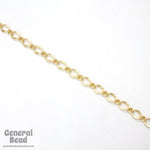 11mm x 7.4mm Matte Gold Figaro Chain CC201-General Bead