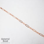 17.7mm x 6mm Bright Copper Stretched Oval Chain CC216-General Bead
