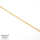 3.8mm Matte Gold Classic Rope Chain CC232-General Bead