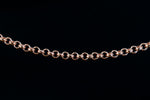 Bright Copper, 3.5mm Rolo Chain CC144-General Bead