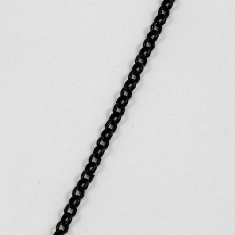 Matte Black 2mm Rolo Chain CC177-General Bead