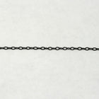 Matte Black 2mm x 1mm Delicate Cable Chain CC180-General Bead