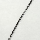 Matte Black 2mm x 1mm Delicate Cable Chain CC180-General Bead
