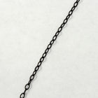 Matte Black 2mm x 1mm Delicate Cable Chain CC180-General Bead