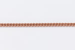 Rose Gold, 1.5mm Delicate Curb Chain #CC45-General Bead