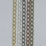 Rose Gold 4mm Curb Chain #CC142-General Bead