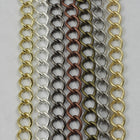 Matte Gold, 8mm x 7mm Curb Chain CC179-General Bead